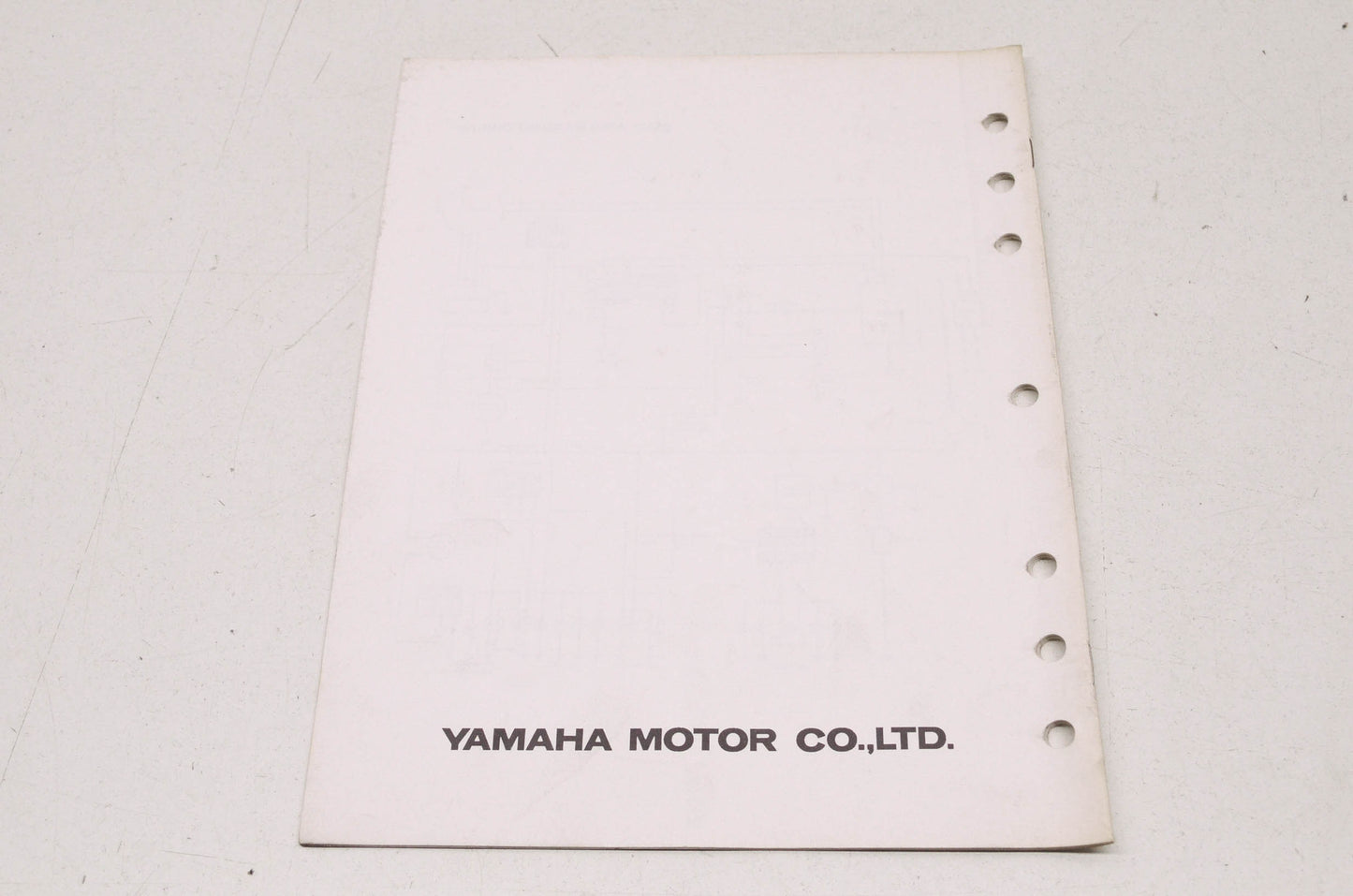 OEM Yamaha 90894-91303 1992 TDM850 Service Guide