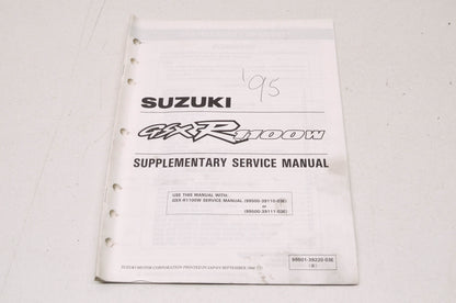 OEM Suzuki 99501-39220-03E GSX-R1100W 1993 Serv. Manual