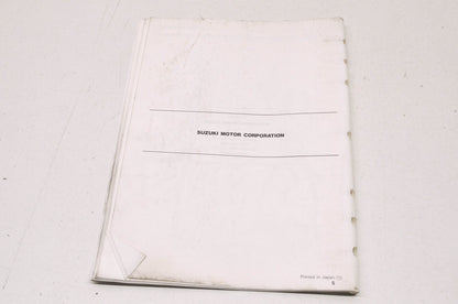 OEM Suzuki 99501-39220-03E GSX-R1100W 1993 Serv. Manual