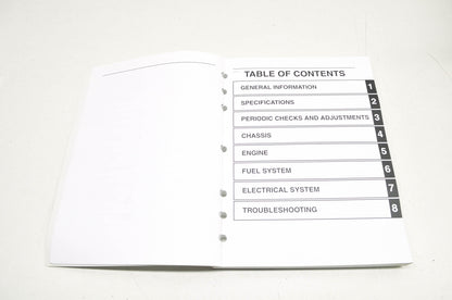 OEM Yamaha LIT-11616-24-36 YFM125RA RAPTOR 125 Service Manual NOS