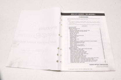 OEM Suzuki 99501-39220-03E GSX-R1100W 1993 Serv. Manual
