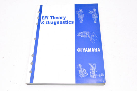 OEM Yamaha DVD-10660-00-05 EFI Theory & Diagnostics Manual NOS