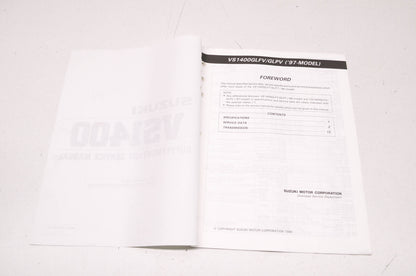 OEM Suzuki 99501-39250-03E VS1400 Supplementary Service Manual