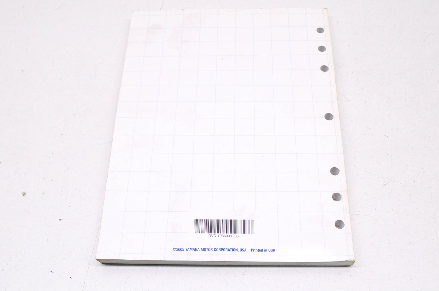 OEM Yamaha DVD-10660-00-05 EFI Theory & Diagnostics Manual NOS