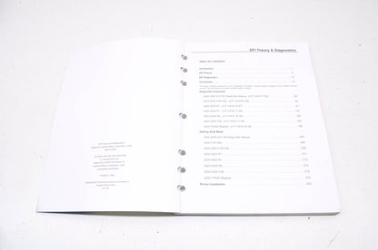 OEM Yamaha DVD-10660-00-05 EFI Theory & Diagnostics Manual NOS