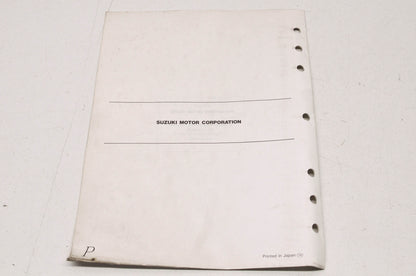 OEM Suzuki 99501-35070-03E R600W Service Manual