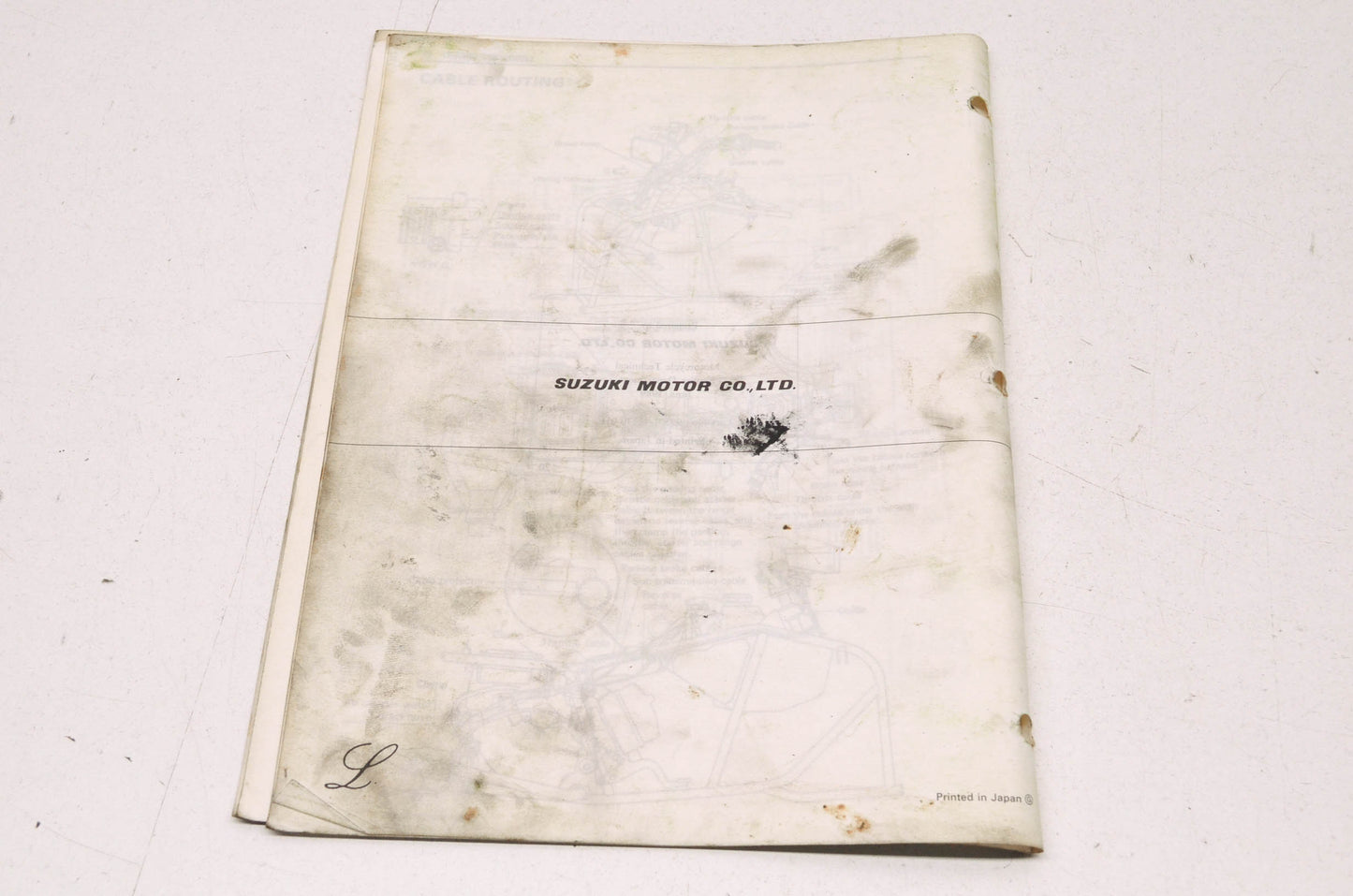 OEM Suzuki 99501-42140-01E LT-F250 Supplementary Service Manual