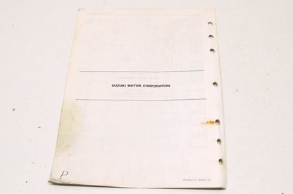 OEM Suzuki 99501-34100-03E GSF400M 1991-92 Serv. Manual