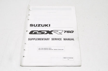 OEM Suzuki 99501-37130-03E GSXR750 Supplementary Service Manual