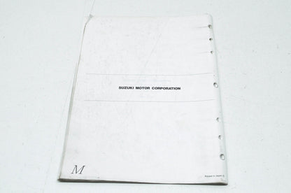 OEM Suzuki 99501-37130-03E GSXR750 Supplementary Service Manual