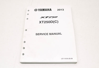 OEM Yamaha LIT-11616-26-08 XT250 Service Manual NOS