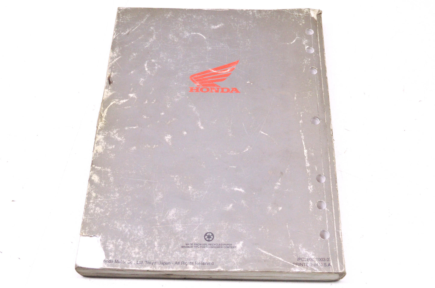OEM Honda 61HN203 Service Manual TRX500FA/FGA1-4