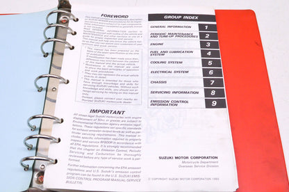 OEM Suzuki 99500-35031-03E RF600R Service Manual