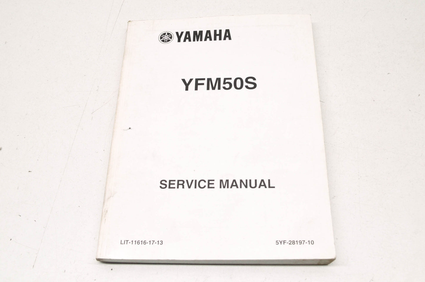 OEM Yamaha LIT-11616-17-13 YFM50S Service Manual NOS