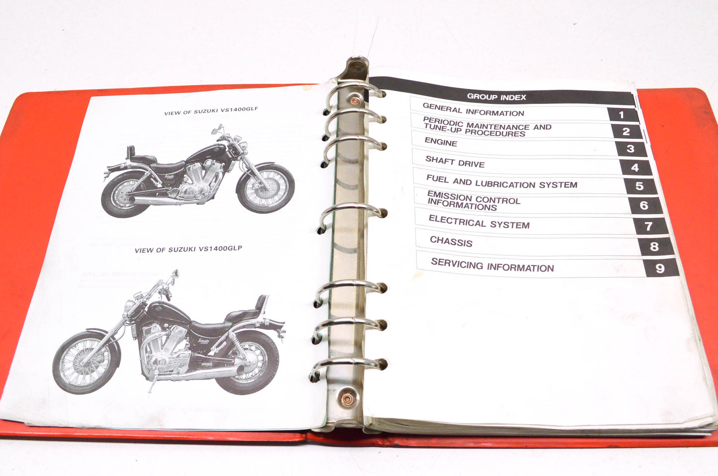 OEM Suzuki 99500-39070-03E Service Manual VS1400