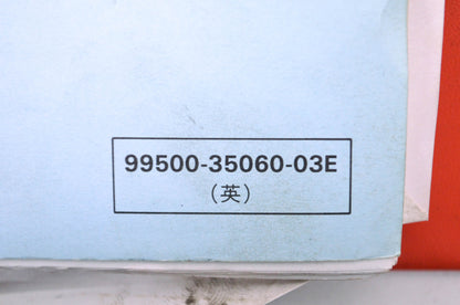 OEM Suzuki 99500-35060-03E GSX-R600 Service Manual