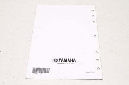 OEM Yamaha LIT-11666-19-16 TTR50EV 2006 Assembly Manual NOS