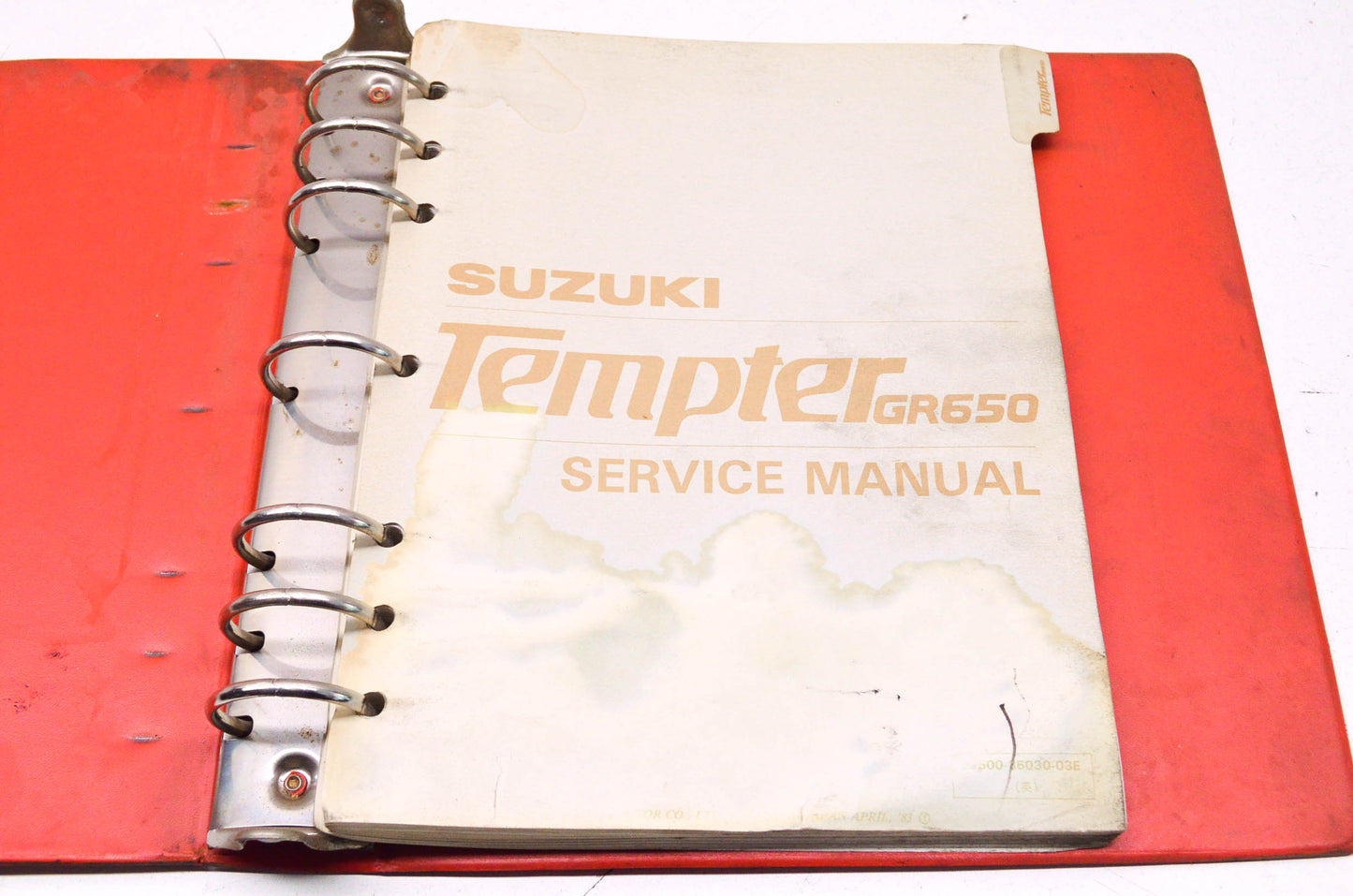 OEM Suzuki Tempter GR650 Service Manual