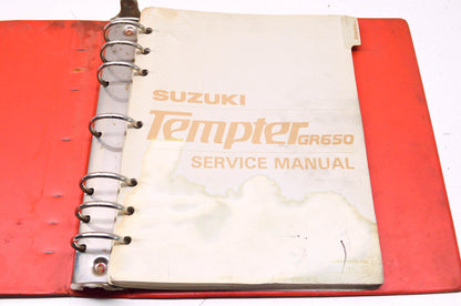 OEM Suzuki Tempter GR650 Service Manual