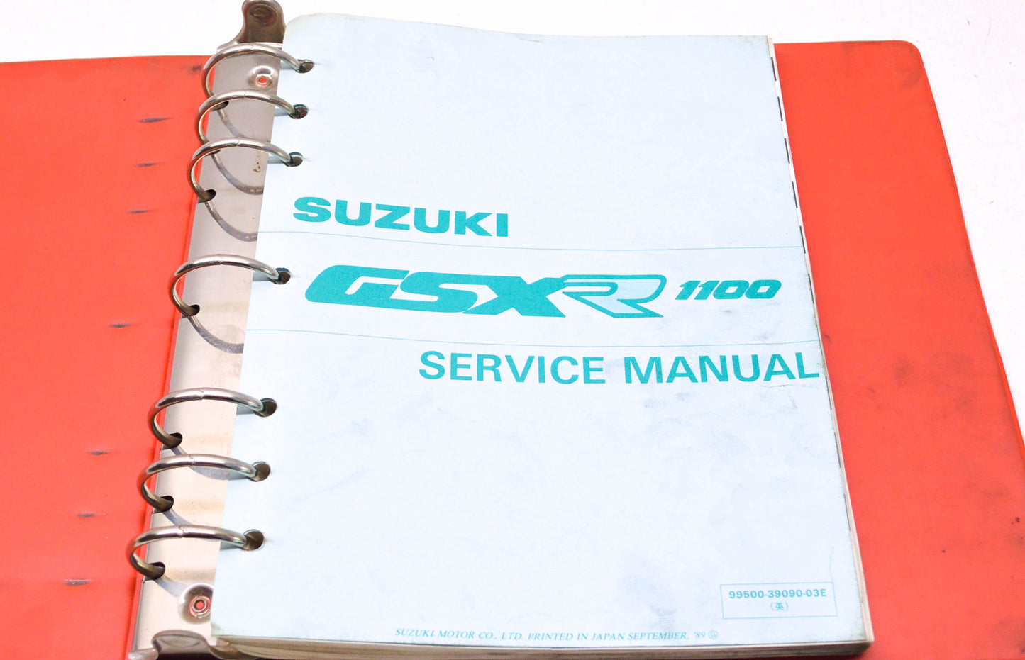 OEM Suzuki GSXR1100 Service Manual