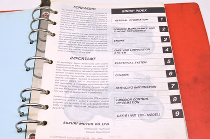 OEM Suzuki GSXR1100 Service Manual