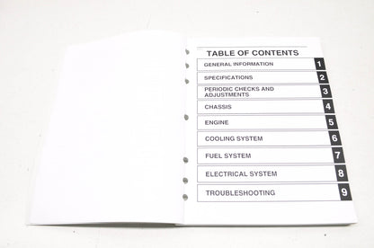 OEM Yamaha LIT-11616-26-07 XC50D VINO Service Manual NOS