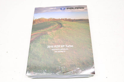 New OEM Polaris 2016 RZR XP Turbo Service Manual NOS