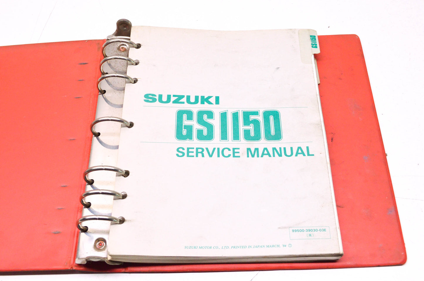 OEM Suzuki GS1150 Service Manual w/ Supplements