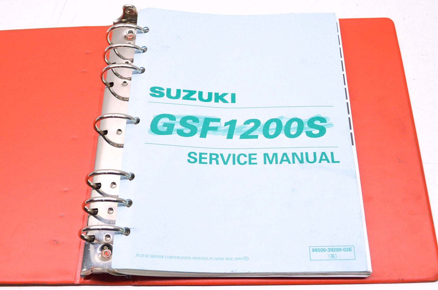 OEM Suzuki GSF1200/S Service Manual w/ Supplements