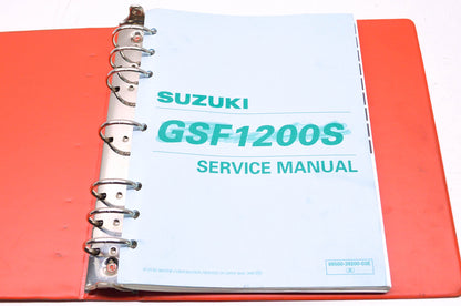 OEM Suzuki GSF1200/S Service Manual w/ Supplements