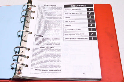 OEM Suzuki GSF1200/S Service Manual w/ Supplements
