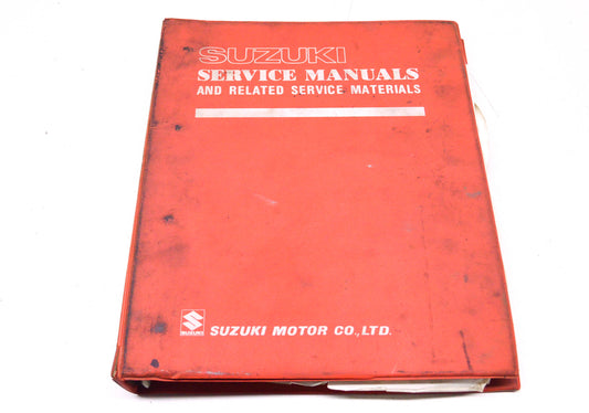 OEM Suzuki SR-8010 GS750/L/LT/LX/X/E/T Service Manuals