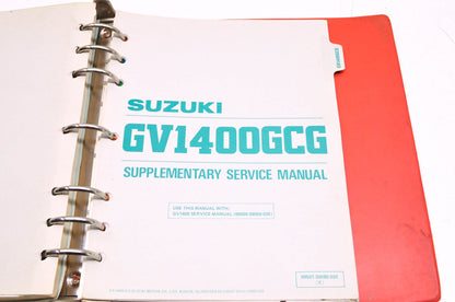 OEM Suzuki 99501-39110-03E GV1400 Service Manu