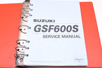 OEM Suzuki 99500-36100-03E GSF600S Service Manual