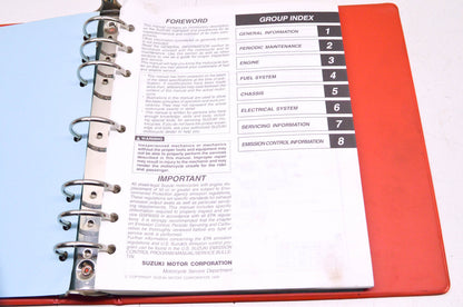 OEM Suzuki 99500-36100-03E GSF600S Service Manual