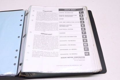 OEM Suzuki 99500-35023-03E GSX600F Service Manual
