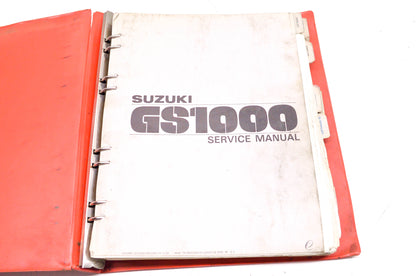 OEM Suzuki GS1000/E/S/G/L/GL Service Manual w/ Supplements