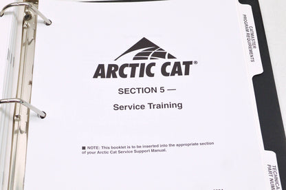 OEM Arctic Cat Service Support Manual Snowmobile/ATV