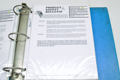 OEM Arctic Cat 85-95 Service Bulletins