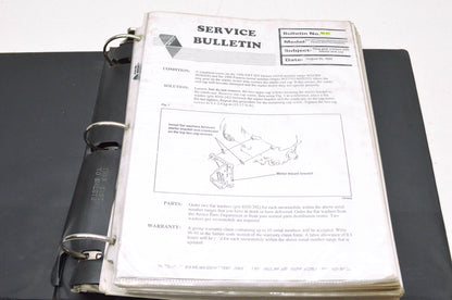 OEM Arctic Cat 96-05 Service Bulletins