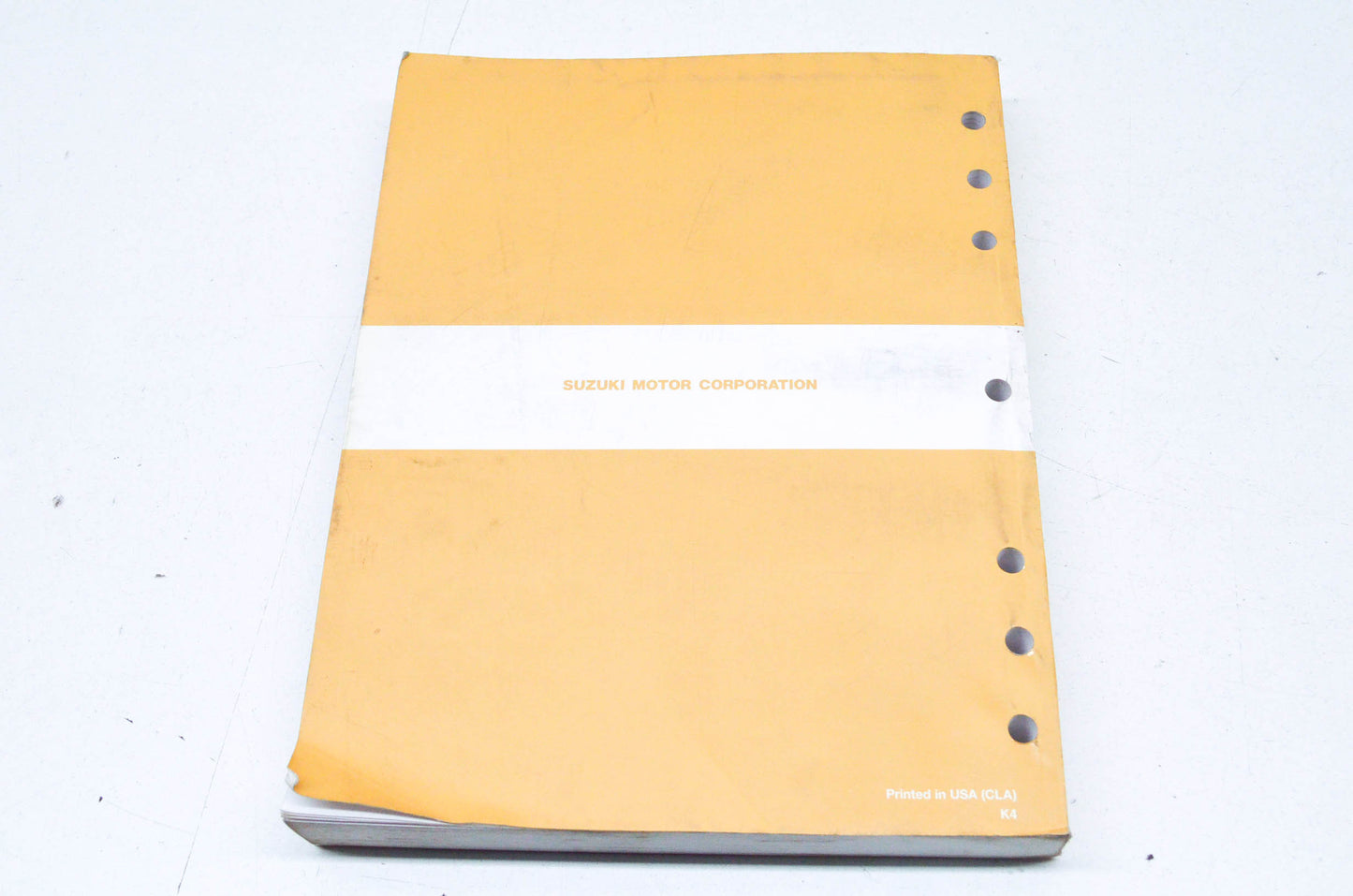 OEM Suzuki 99500-36130-03E Service Manual DL650/A NOS