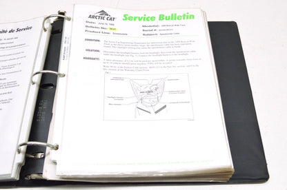 OEM Arctic Cat 96-05 Service Bulletins