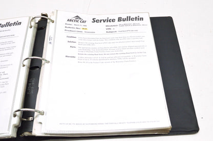 OEM Arctic Cat 96-05 Service Bulletins