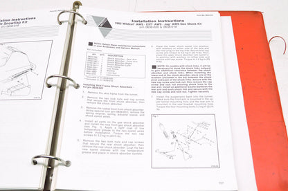 OEM Arctic Cat 92-93 Snowmobile Accessory Guide