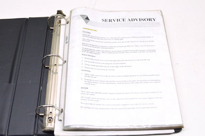 OEM Arctic Cat 97-03 Snowmobile Service Advisory Manual