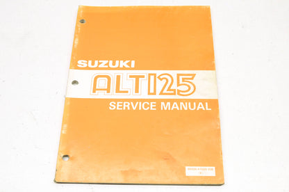 OEM Suzuki 99500-41020-03E Service Manual ALT125 1983-86