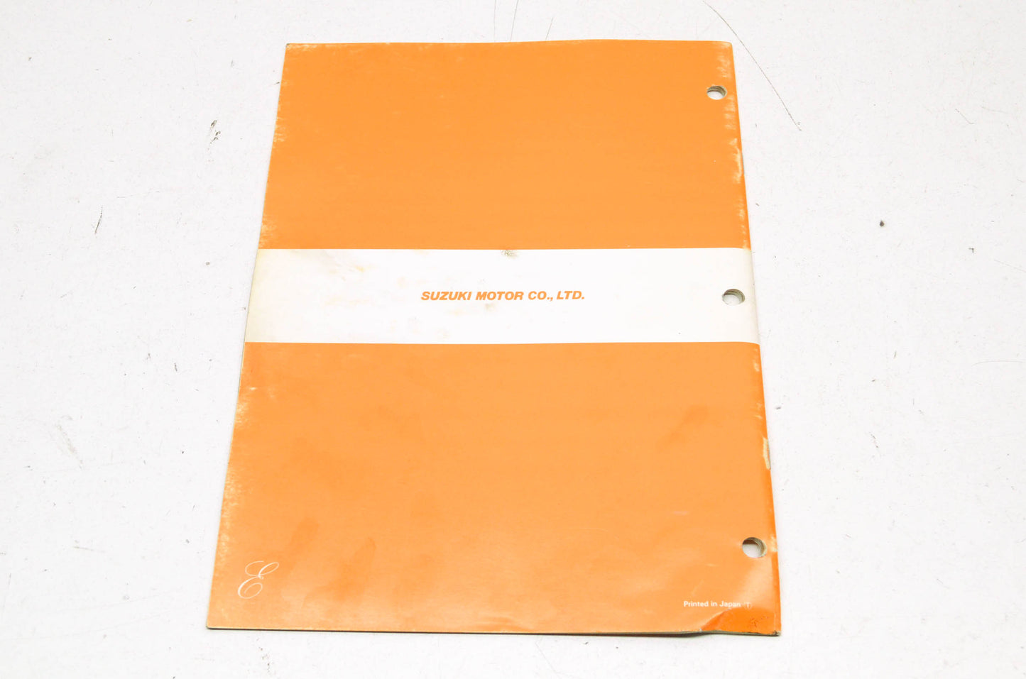 OEM Suzuki 99501-41045-01E ALT125 Supplementary Service Manual