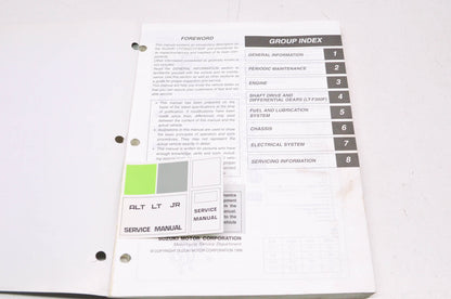 OEM Suzuki 99500-42130-01E Service Manual LT-300/F
