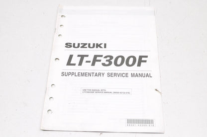 OEM Suzuki 99501-42200-01E LT-F300F Supplementary Service Manual