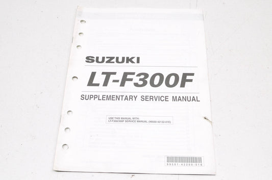 OEM Suzuki 99501-42200-01E LT-F300F Supplementary Service Manual